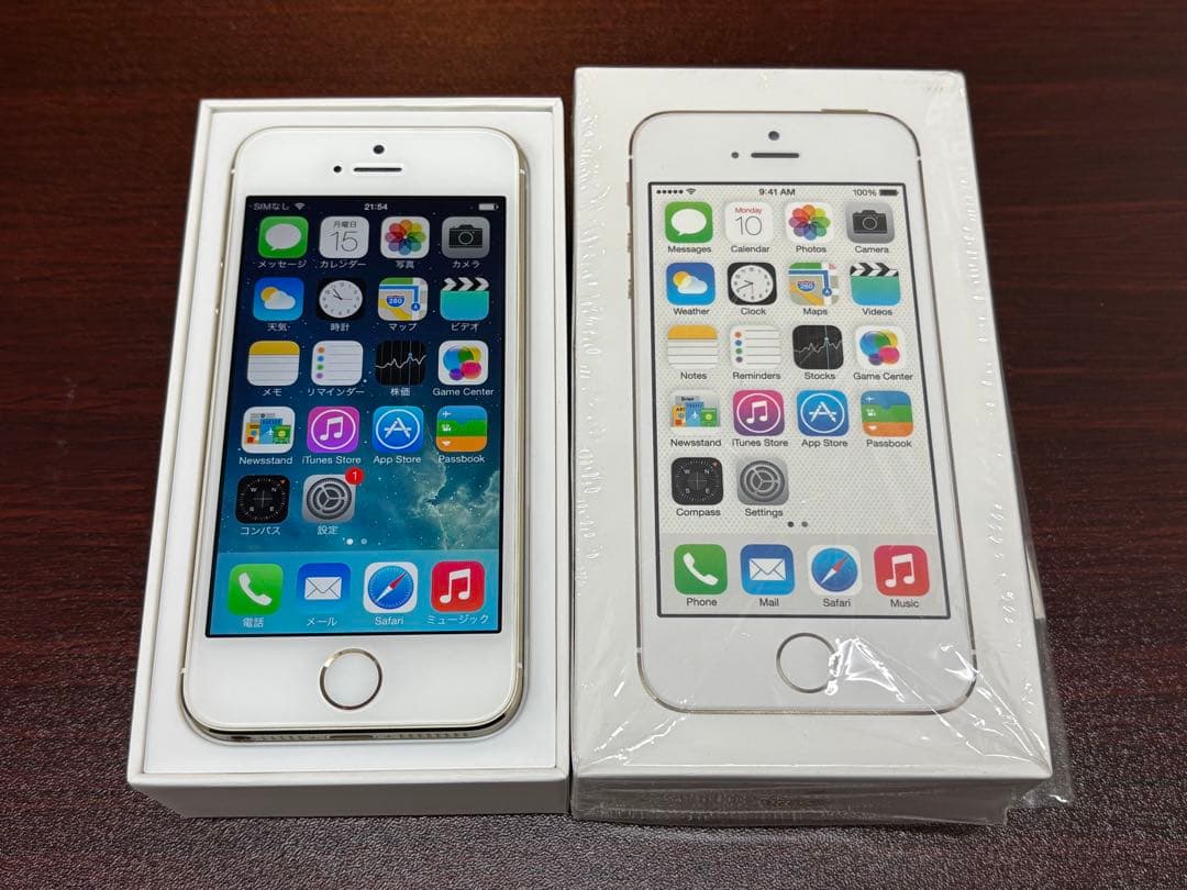 iPhone 5s 64GB ゴールド ME340J/A SoftBank 箱付