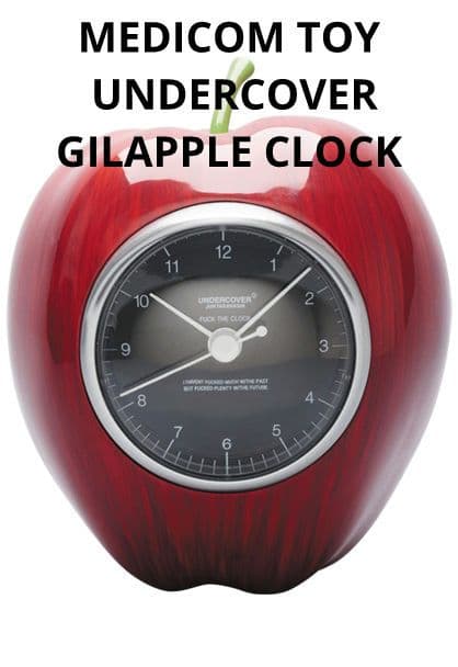 新品 medicomtoy UNDERCOVER GILAPPLE CLOCK