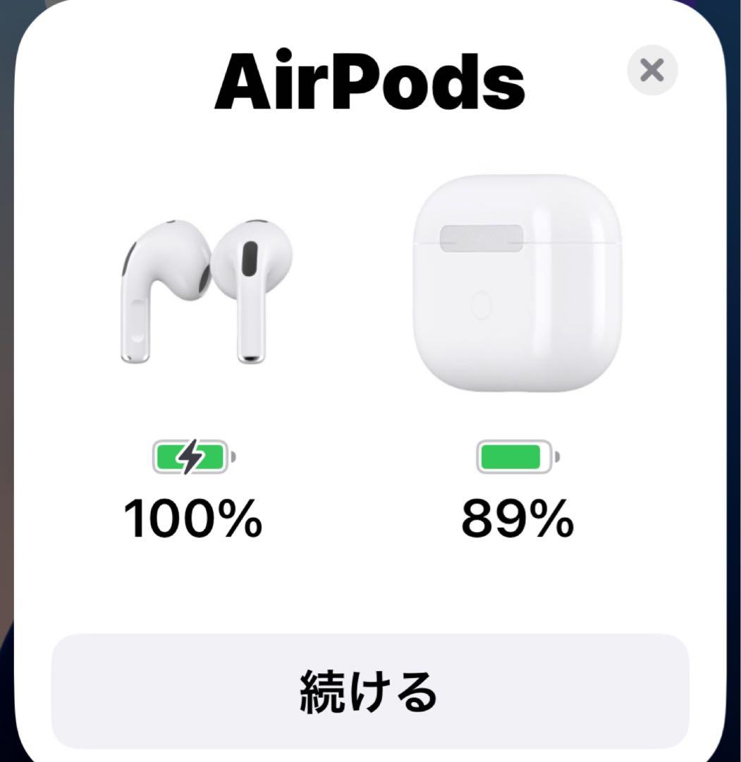 AirPods 第3世代 本体　A2564