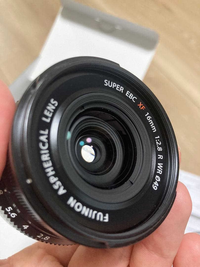 FUJIFILM XF16mmF2.8 R WR レンズ
