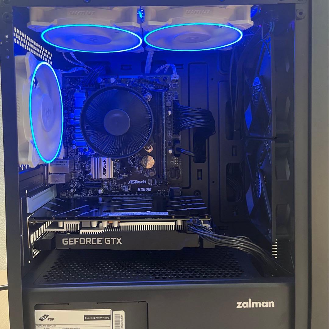 【美品】ゲーミングPC (新品ケース ARGBファン付き)