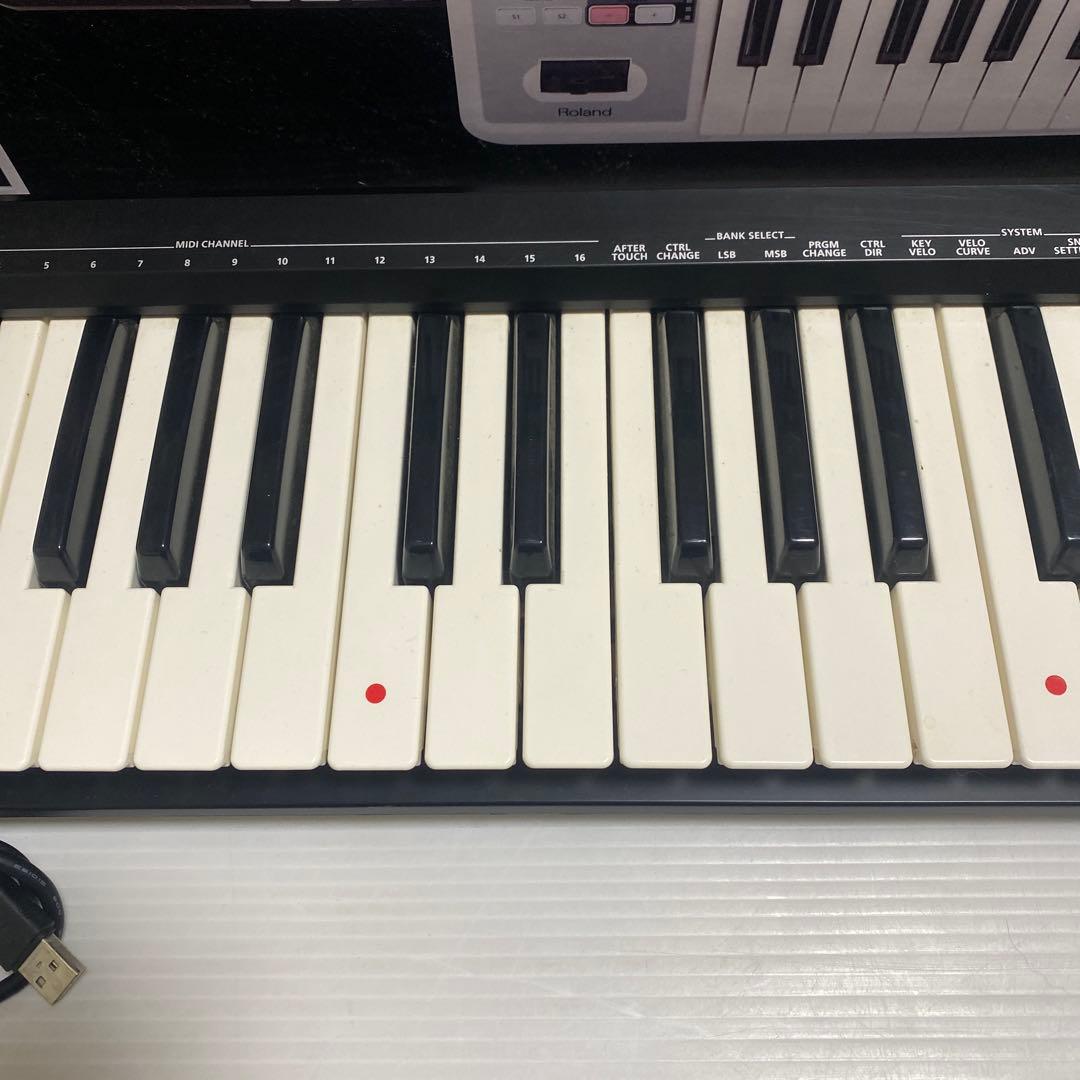 Roland A-49 MIDIキーボードコントローラー ブラック 中古