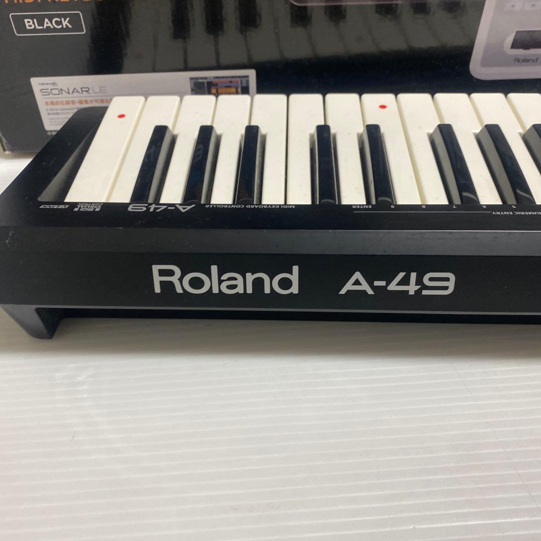 Roland A-49 MIDIキーボードコントローラー ブラック 中古