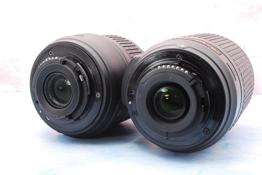 ニコン D3000★実用品★一眼レフカメラ★手ぶれ補正Wレンズのおすすめ品！