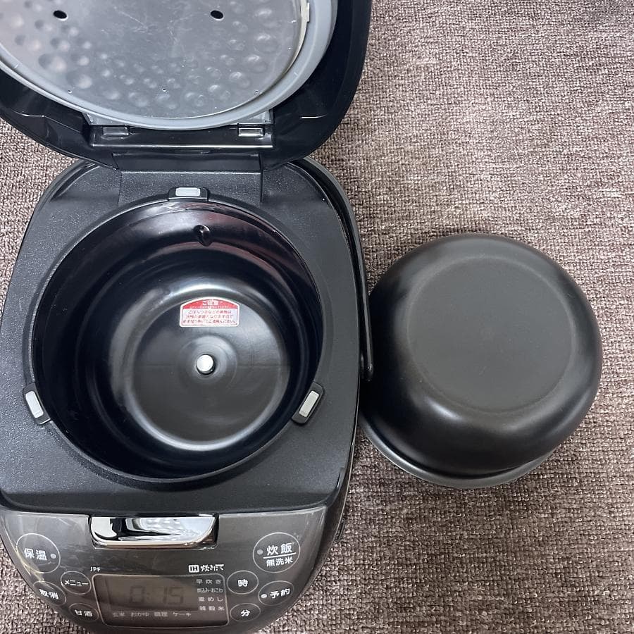 2021年製■タイガー IH炊飯器 3合炊き 炊きたて JPF-N550-K