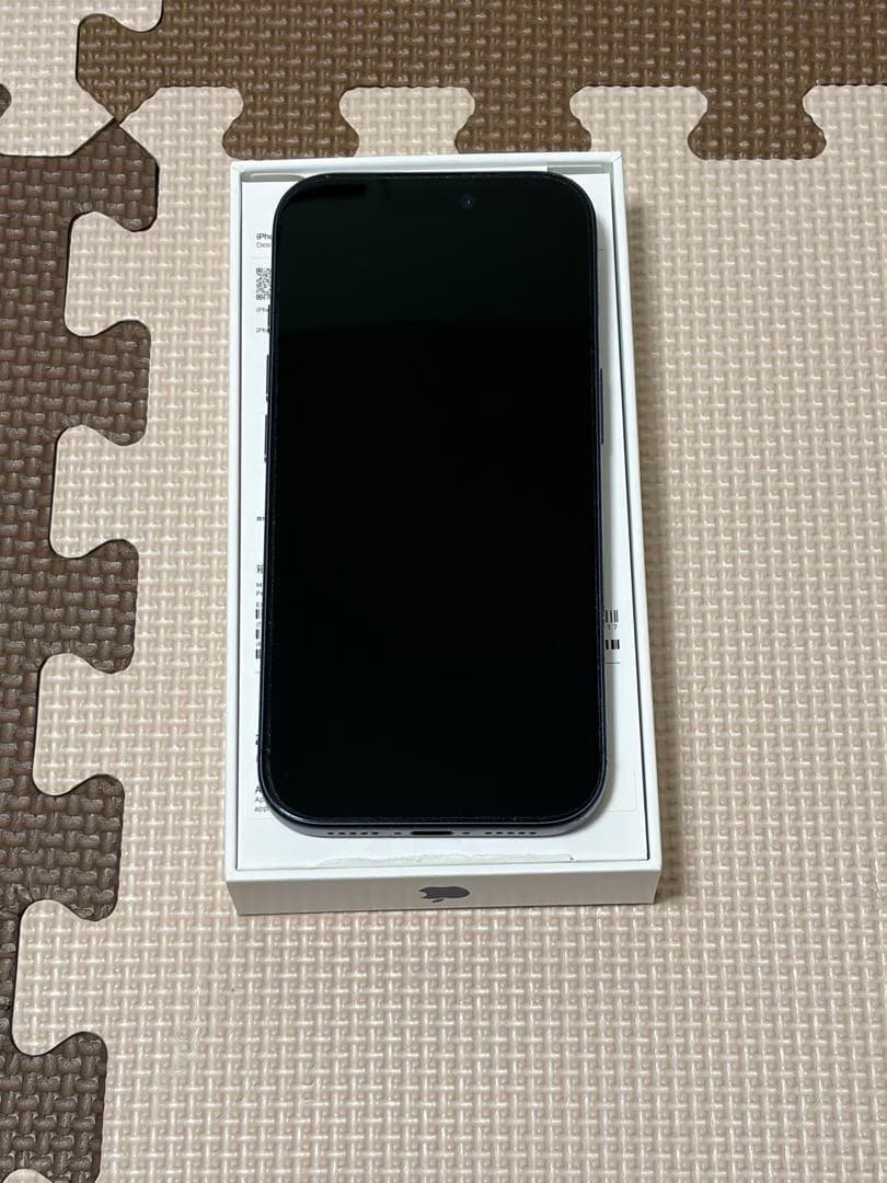 iPhone17pro 256GBディープブルー　バッテリー容量100%