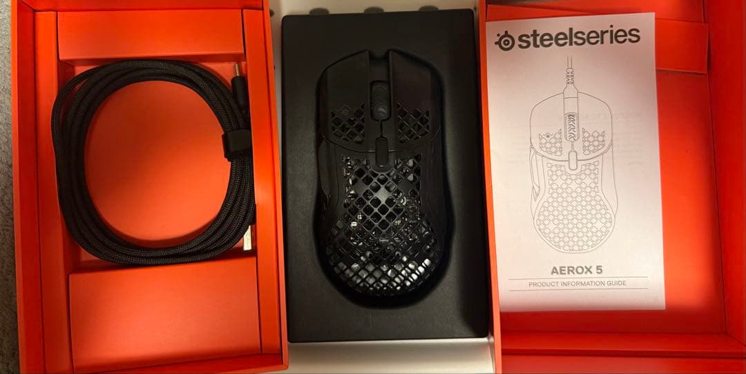 ☆SteelSeries Aerox 5 ゲーミングマウス　有線