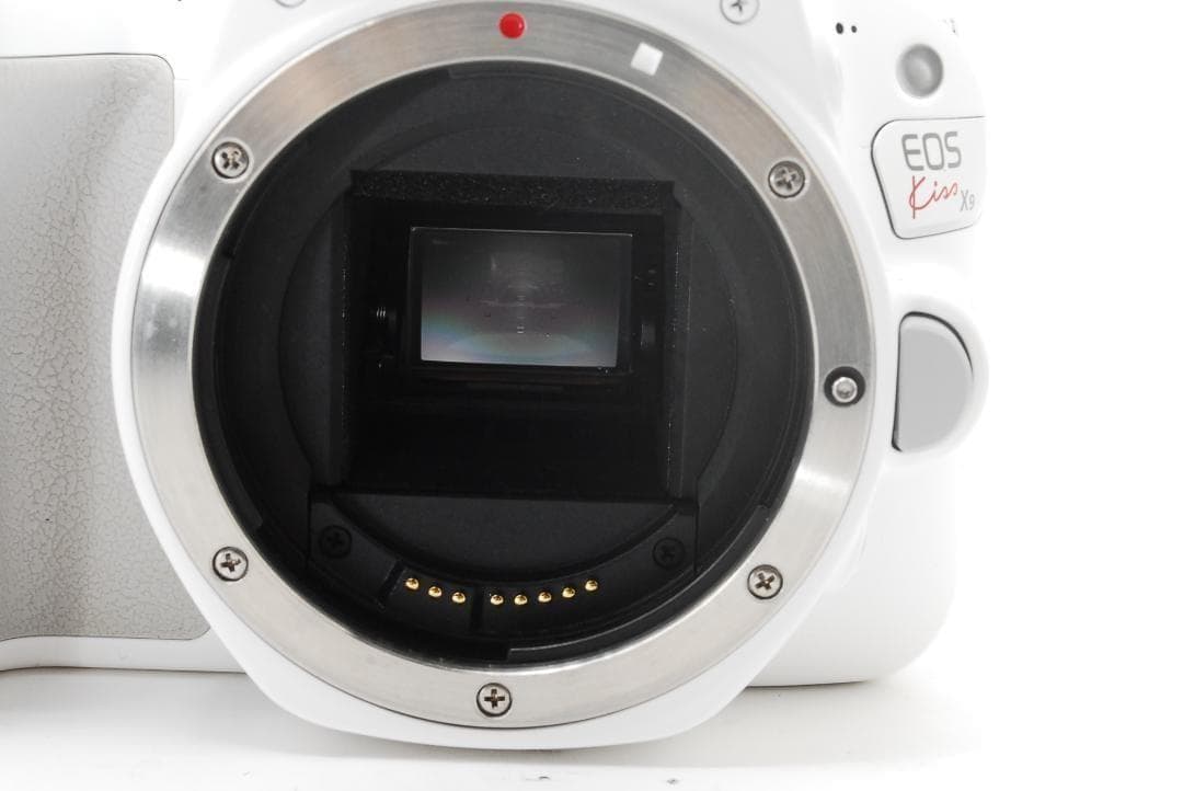 Canon Kiss X9 白 レンズキット 三脚 バッグ付