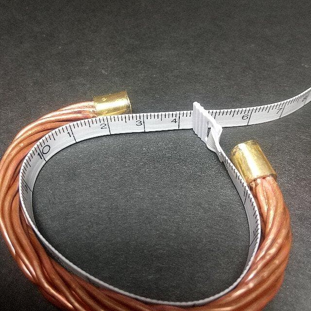 銅 バングル Viking warrior solid 17.3cm