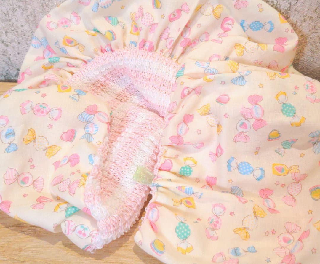 専用❤みかん＊癒しの⭐厚め＊オリジナルボディタオル❤苺みるくキャンディ