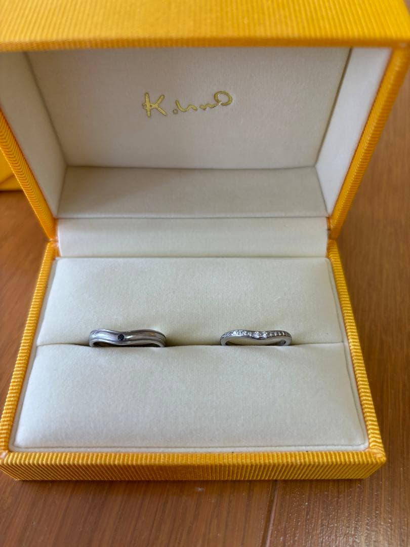 オーダーメイド　ブルガリ　ケイウノ　結婚指輪