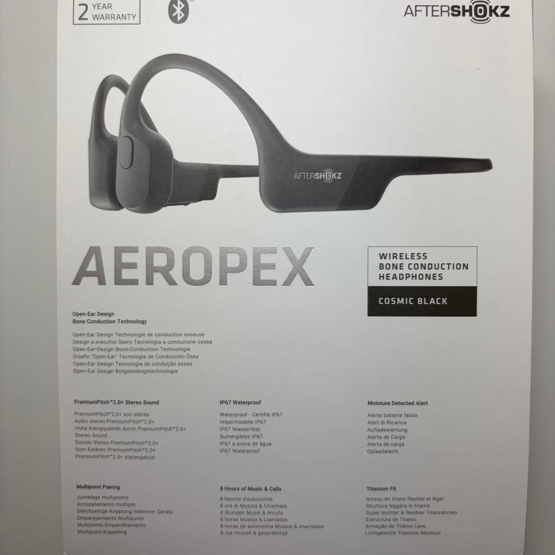 【美品】AfterShokz Aeropex AFT-EP-000011 黒