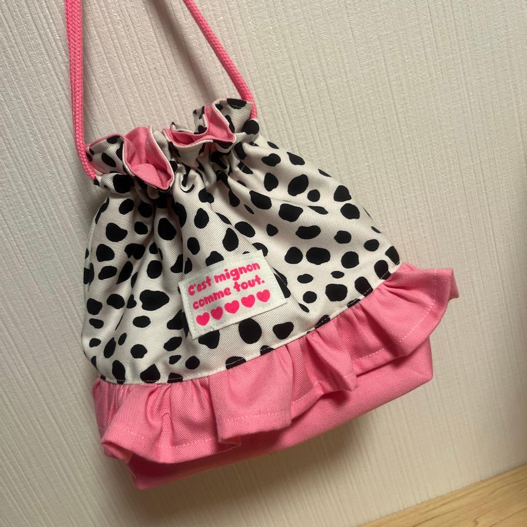 【セール】入園入学　5点セット　ダルメシアン柄