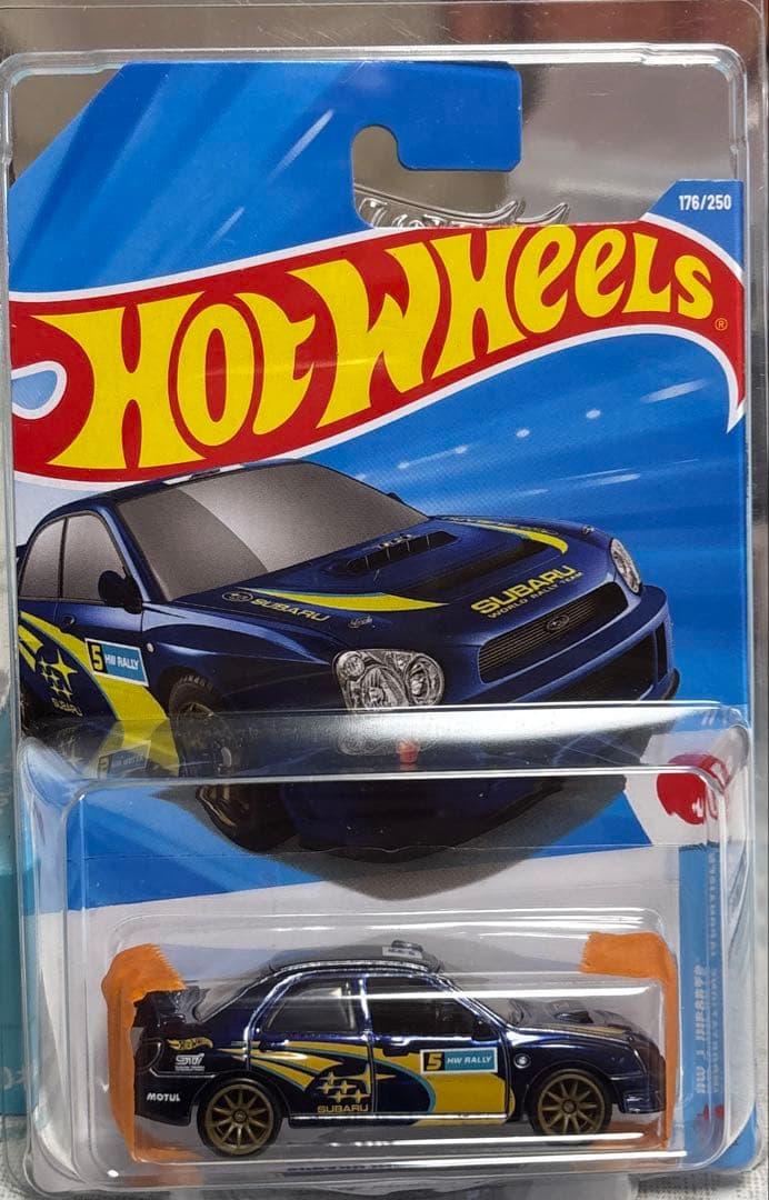 ミニカー Hotwheels STH SUBARU IMPREZA WRX