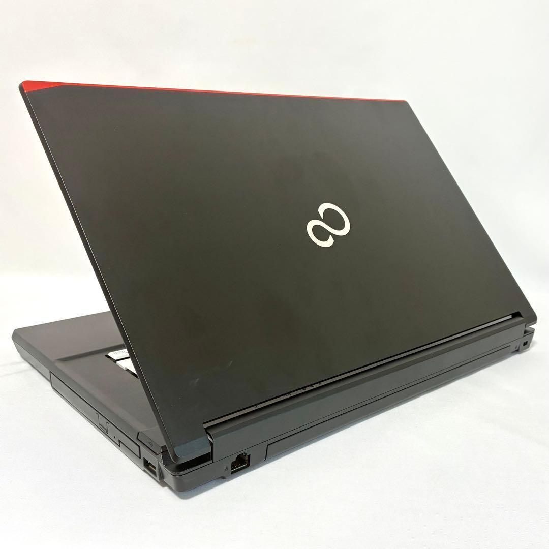 富士通 LIFEBOOK A576P SSD120GB ノートパソコン リモート