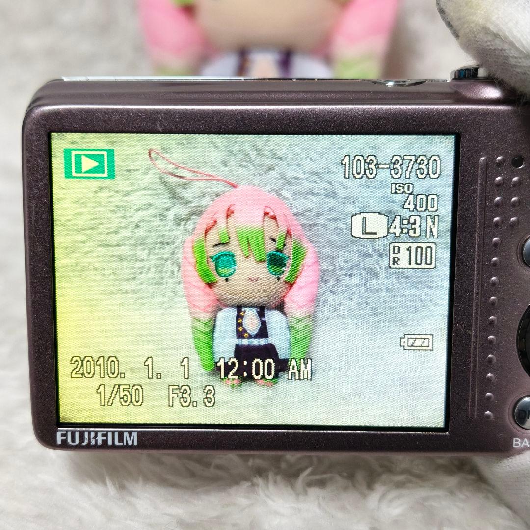 FUJIFILM FinePix F80EXR ピンク コンデジ デジカメ