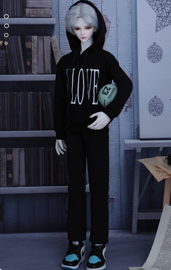 WE103 BJD 1/3 ドール本体 Fei　球体関節人形 ハンドメイド