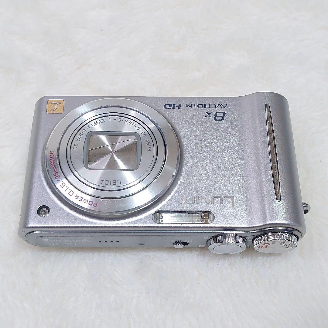 ✨美品✨Panasonic LUMIX DMC-ZX3 シルバー 動作品