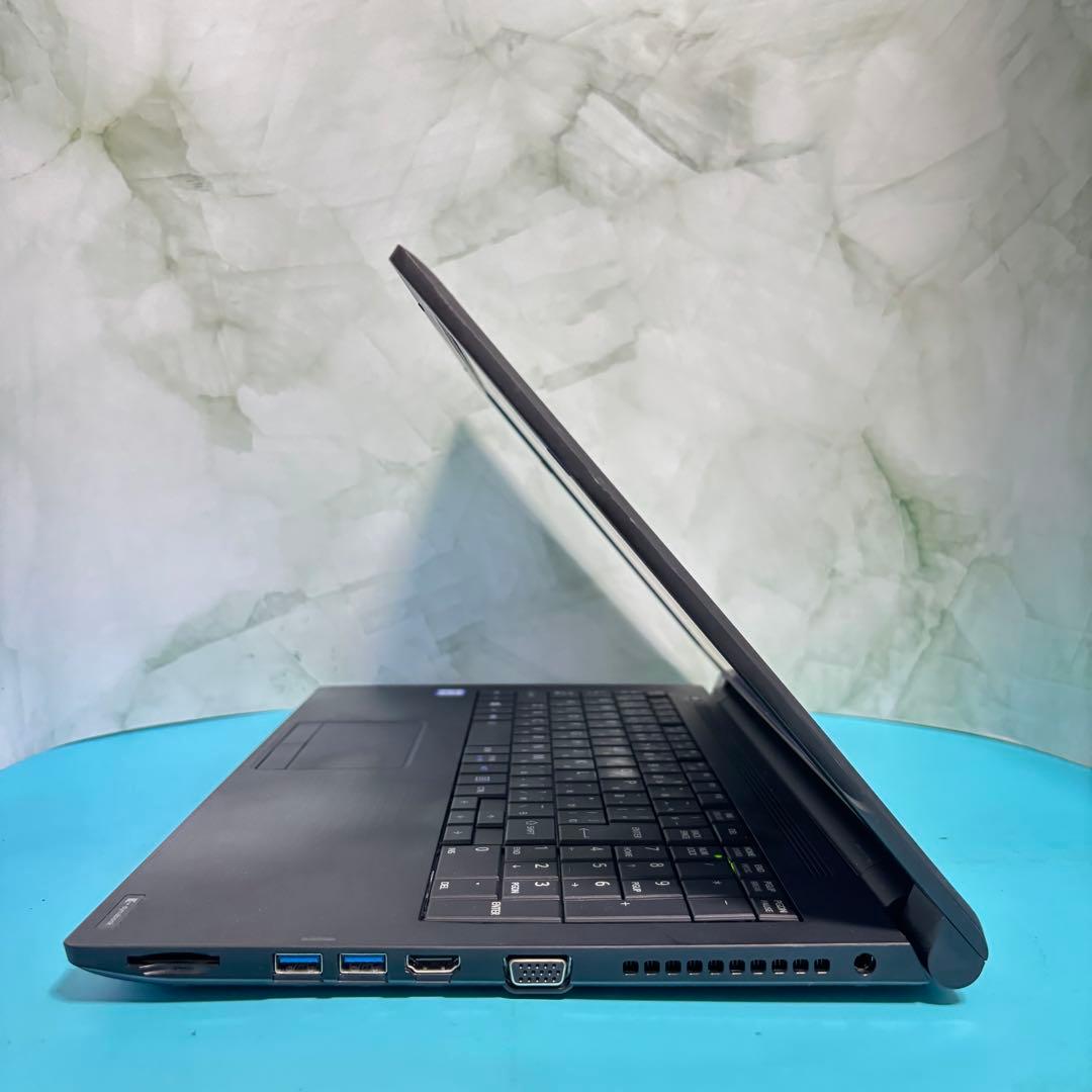 7世代Corei3【Office付】メモリ8GB★東芝★爆速新品SSDノートPC