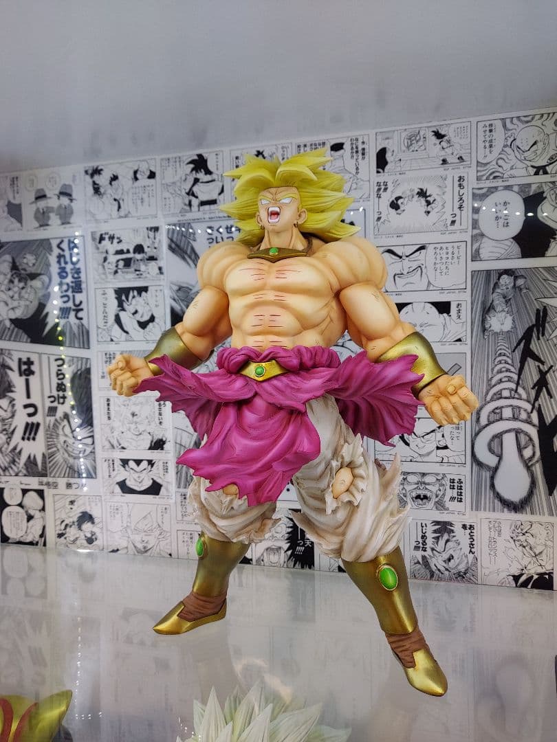 ドラゴンボール フィギュア リペイント 一番くじ ブロリー 超サイヤ人
