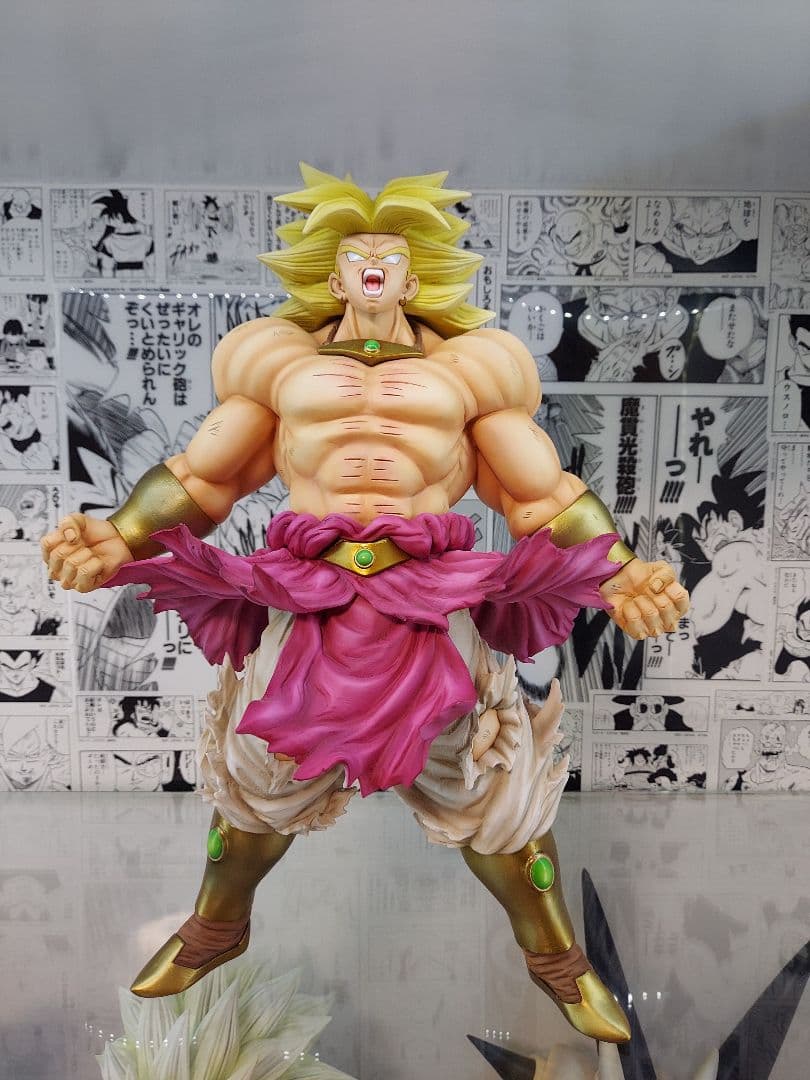 ドラゴンボール フィギュア リペイント 一番くじ ブロリー 超サイヤ人
