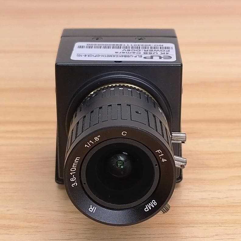 ELP 4K USB HDMI USBカメラ (3.6-10mm 3倍ズーム)