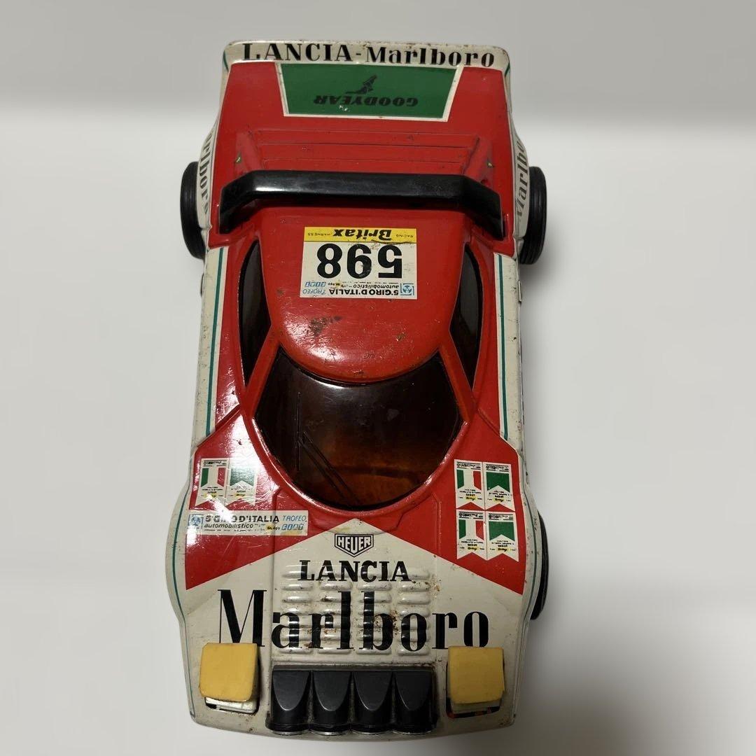 昭和レトロ　ランチア・ストラトス・マルボロ　ブリキカー　ビンテージ品