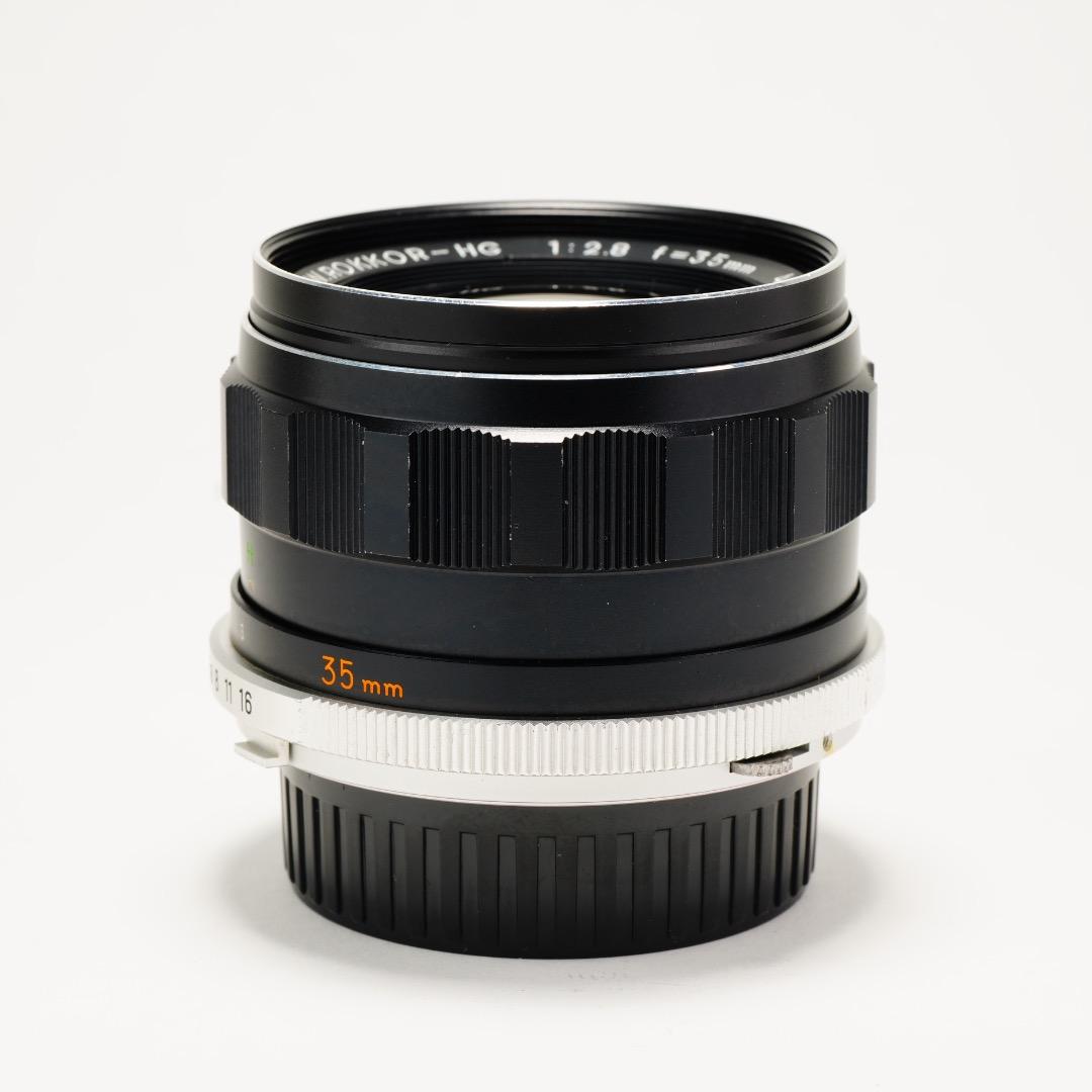 【極美品】ミノルタ MC W.ROKKOR-HG 35mm F2.8 926