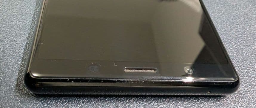 Xperia 5 (SOV41) ブラック SIM解除済み (指紋認証 故障)