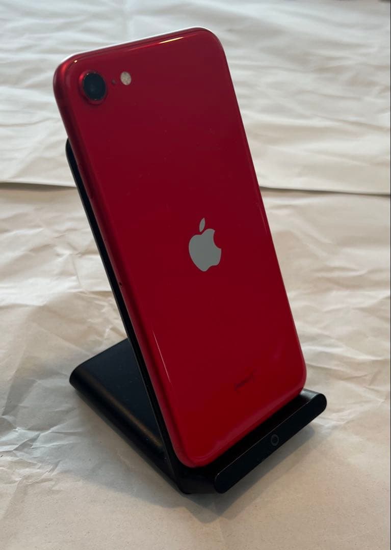 iPhone SE 第2世代 64GB レッド SIMフリー 79% 本体のみ