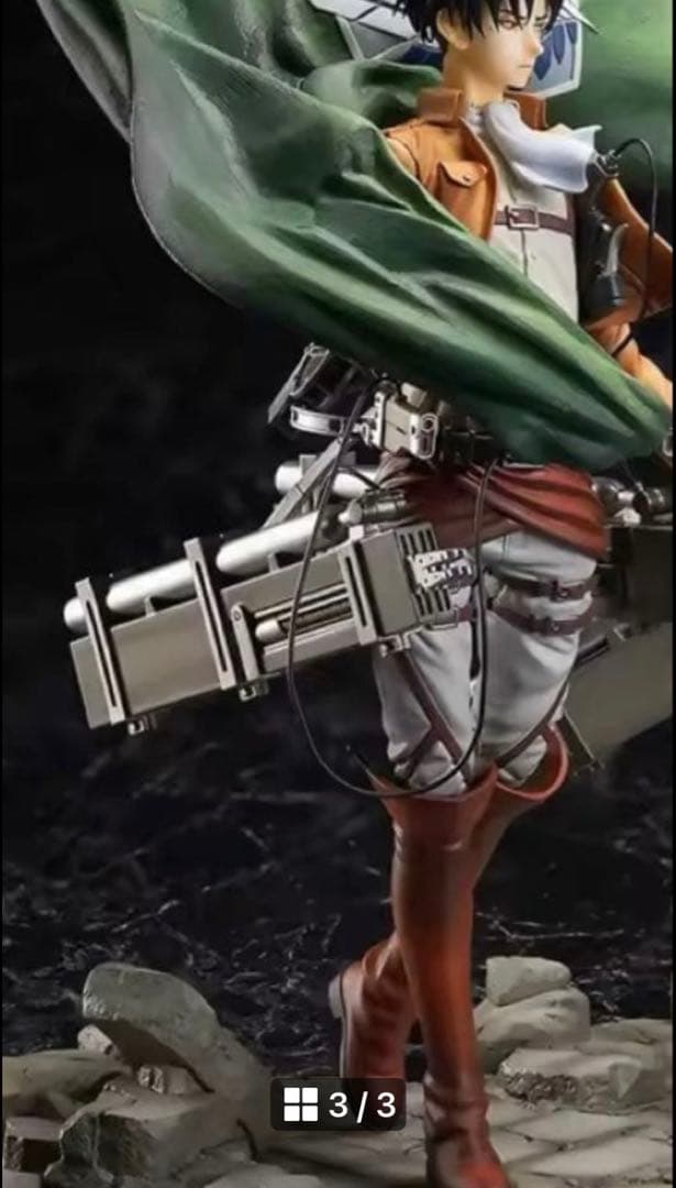 【新品】進撃の巨人 「リヴァイ」　プレミアムフィギュア