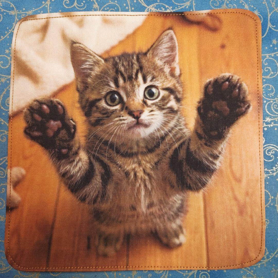 まるみ　ハンカチ　ねこちゃん柄　ハンドメイド1/20　19枚