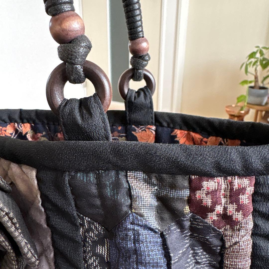パッチワークトートバック　ハンドメイド