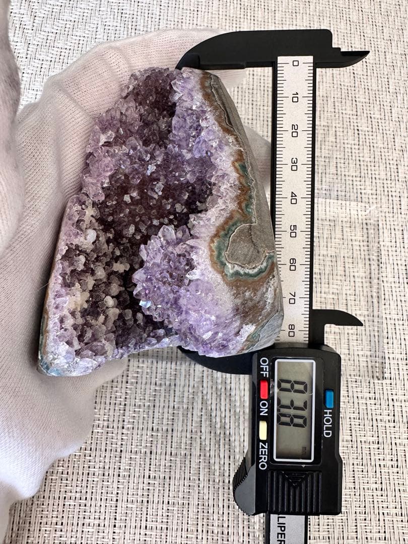 ころんと可愛い✨ウルグアイ産アメジストドーム 348g 高品質 1104