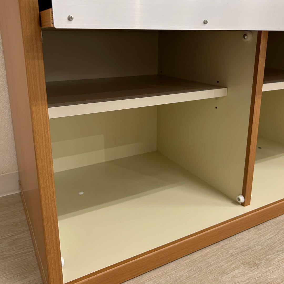 展示品★本棚 フリーボード 書棚 飾り棚 ブックシェルフ フリーラック 日本製