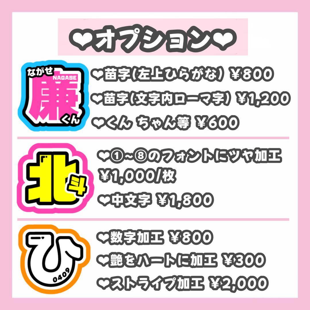 S♡ページ うちわ文字 オーダー うちわ屋さん 文字パネル 3/12必着