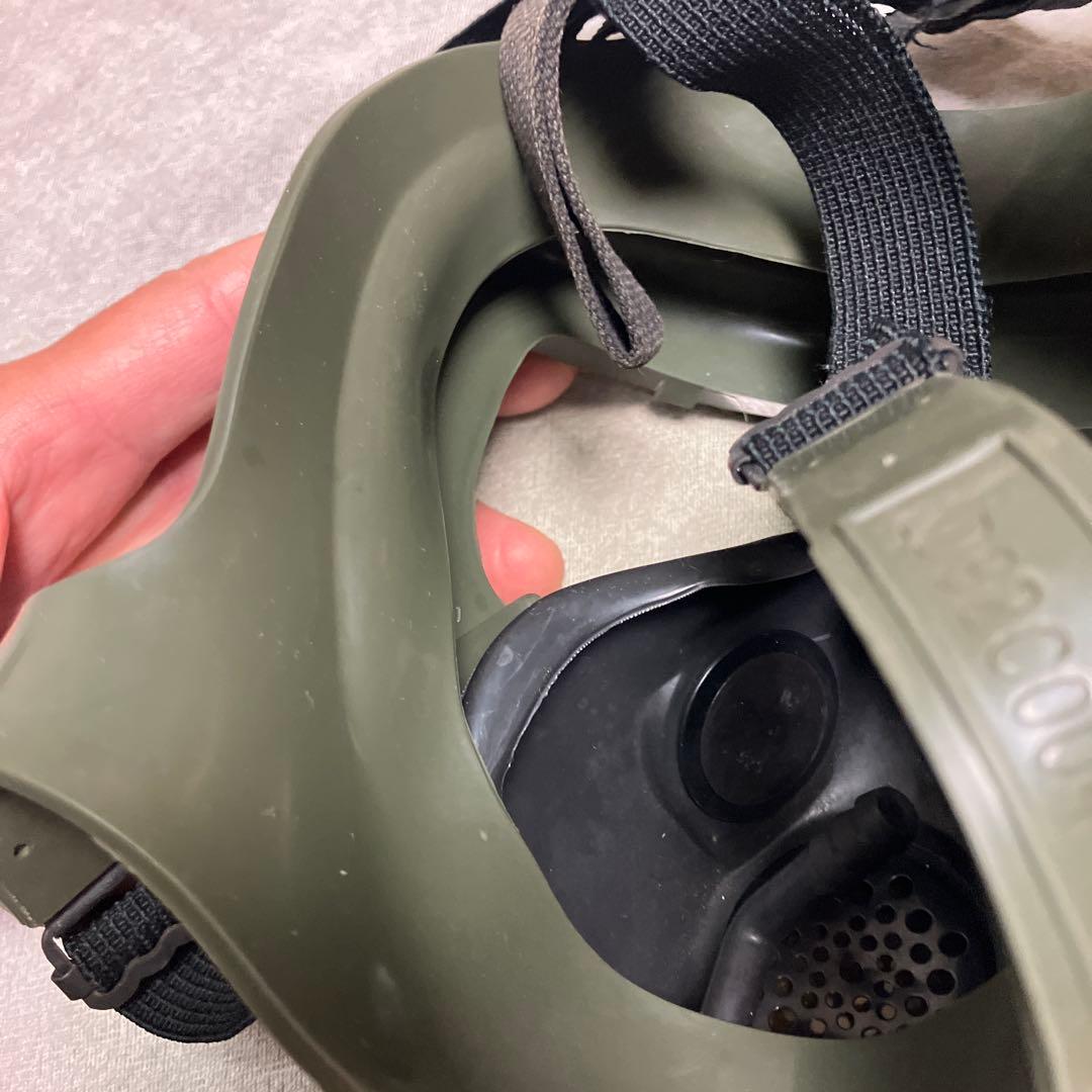 米軍 M40ガスマスク M9A1ガスマスクケース　ガスマスクバッグ 2品売り。