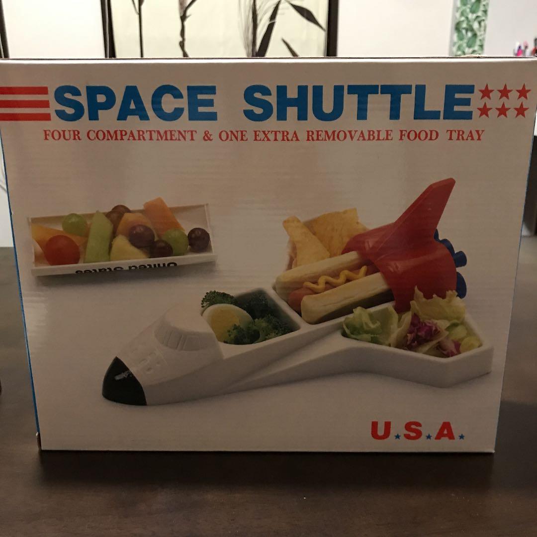 スペースシャトル　お子様ランチ　弁当箱　トレー