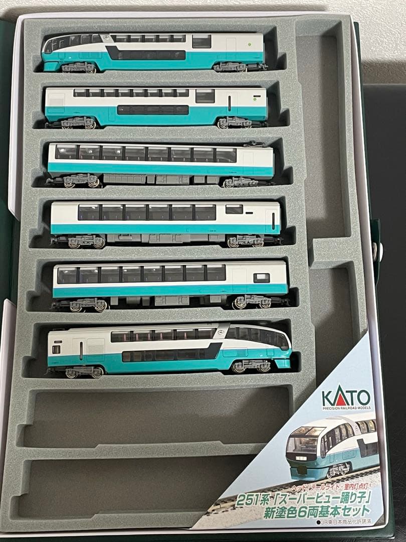 KATO 10-474 251系 スーパービュー踊り子新塗色 基本 6両セット