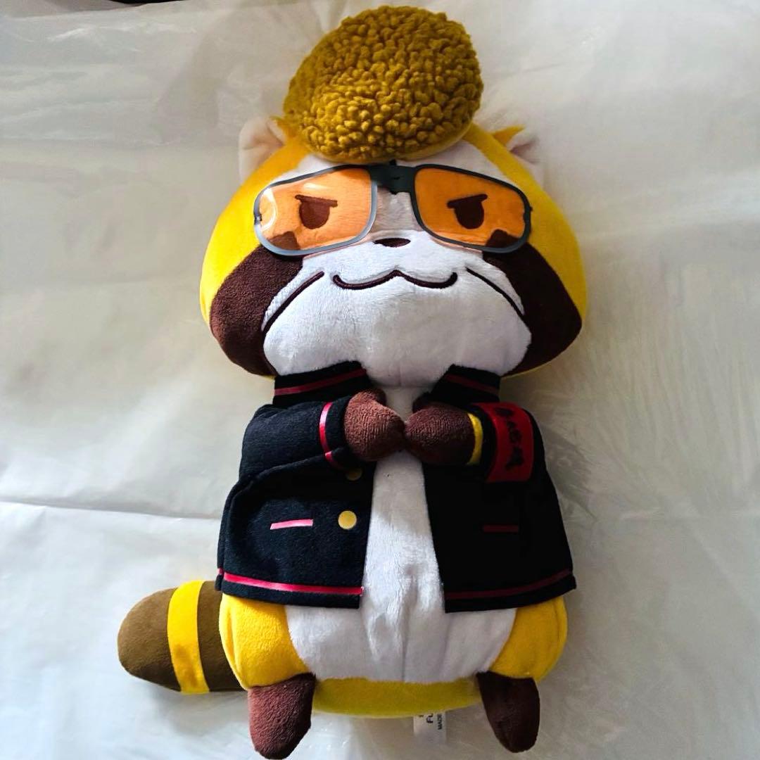 非売品・激レア氣志團×ラスカル 羅巣華流團 超BIGぬいぐるみ 35cm 翔やん