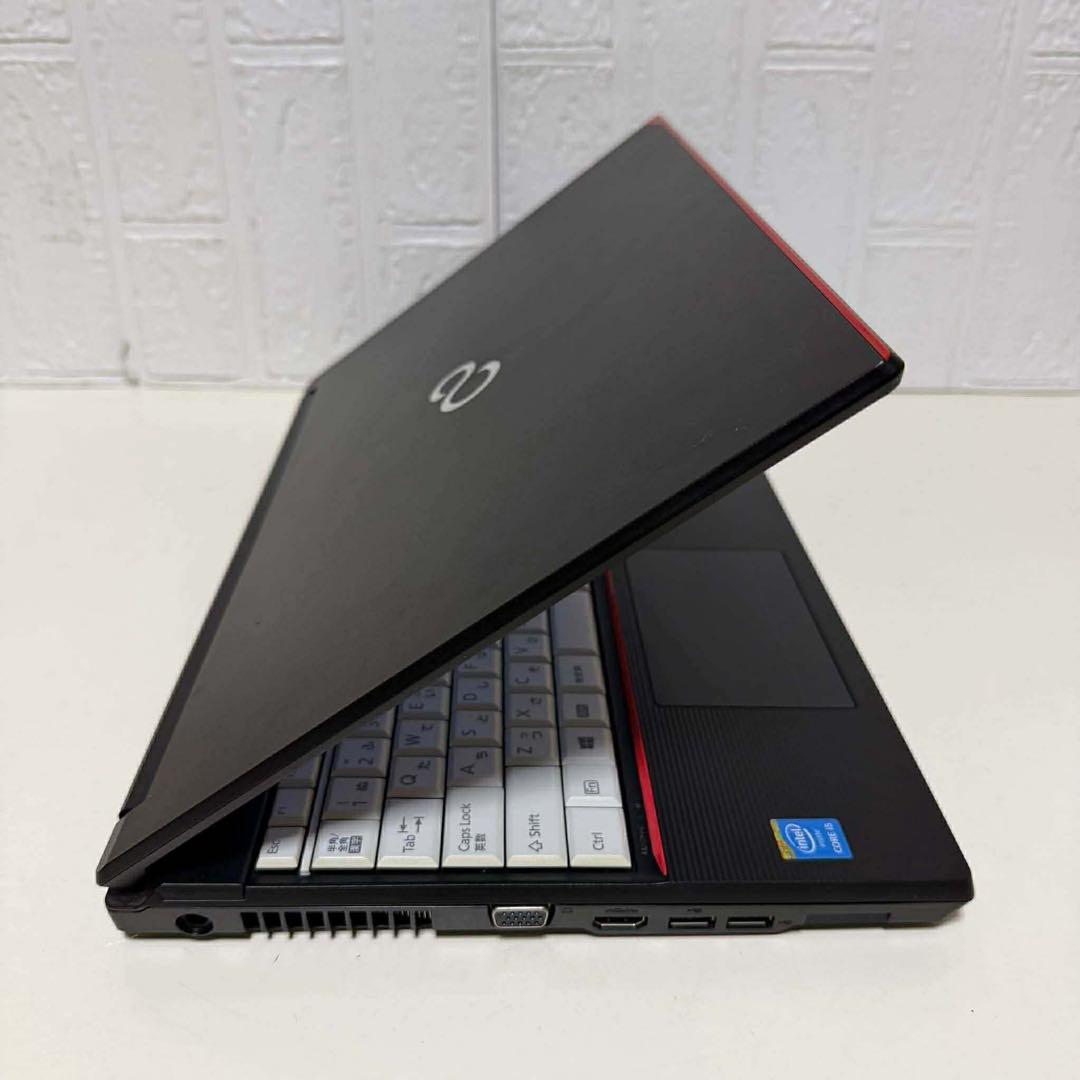 Windows11 オフィス2024年Core i5 HDD 500GB 富士通