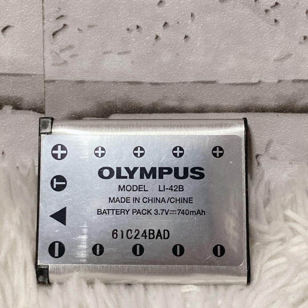 【動作品】 OLYMPUS μ750 デジタルカメラ ピンク 箱付き デジカメ