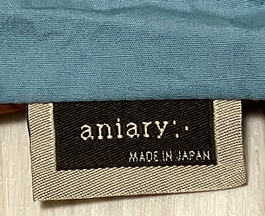 【値下げ】aniary アニアリ アンティークレザー ボストン ダークネイビー