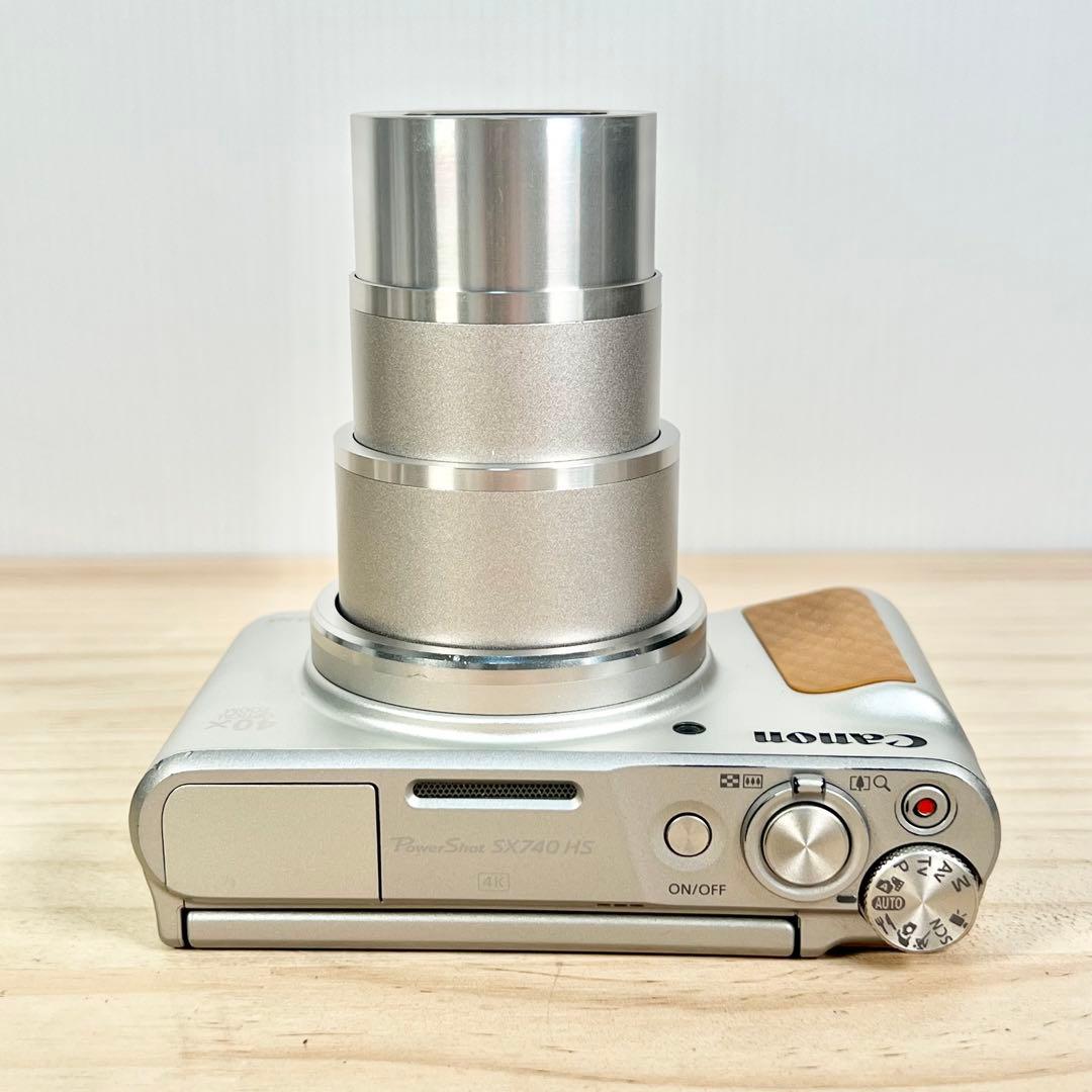 Canon PowerShot SX740 HS シルバー Wi-Fi 動作品