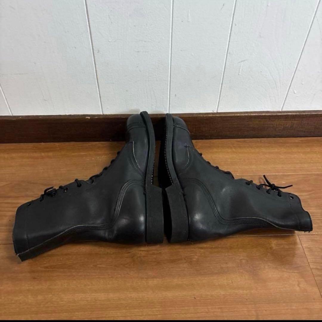 90s デッドストック　米軍　実物　オールレザーブーツ　26cm 送料無料
