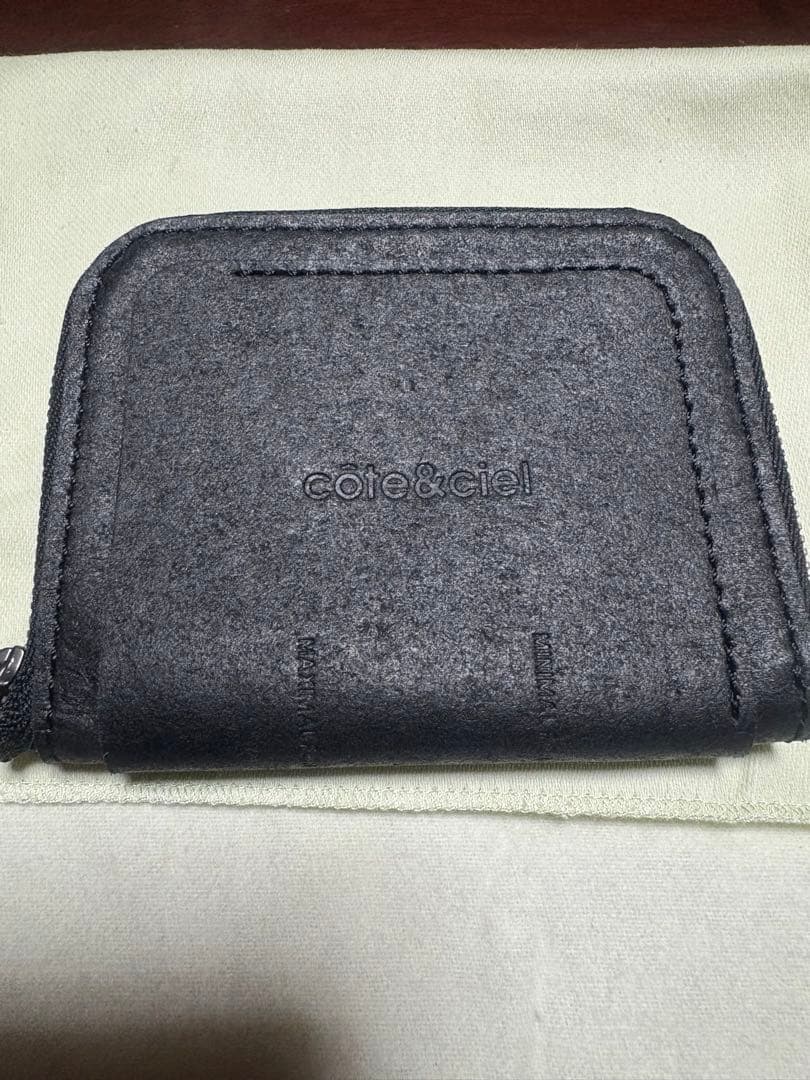 côte&ciel Zipped Wallet ブラック