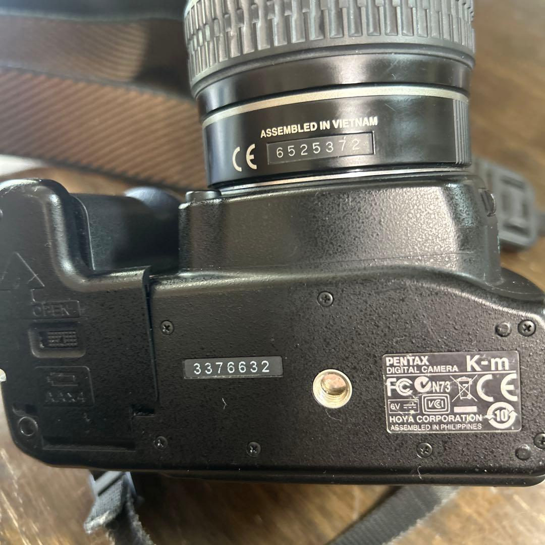 デジタル一眼レフカメラ ペンタックス K-m 18-55 レンズセット