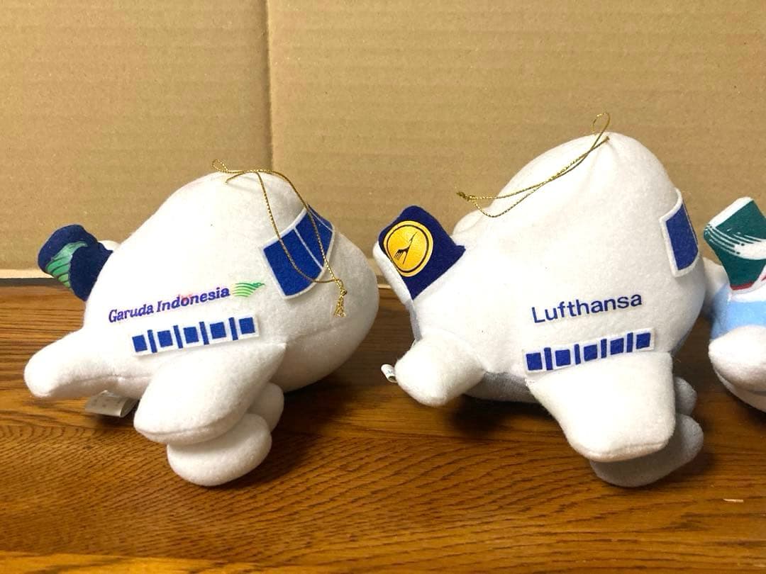 セガ マレーシア航空 ルフトハンザ キャセイパシフィック ぬいぐるみ 当時物