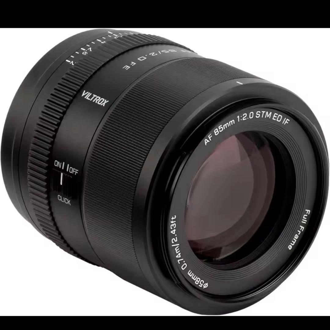 未使用　viltrox 85mm f2.0 FE Eマウント