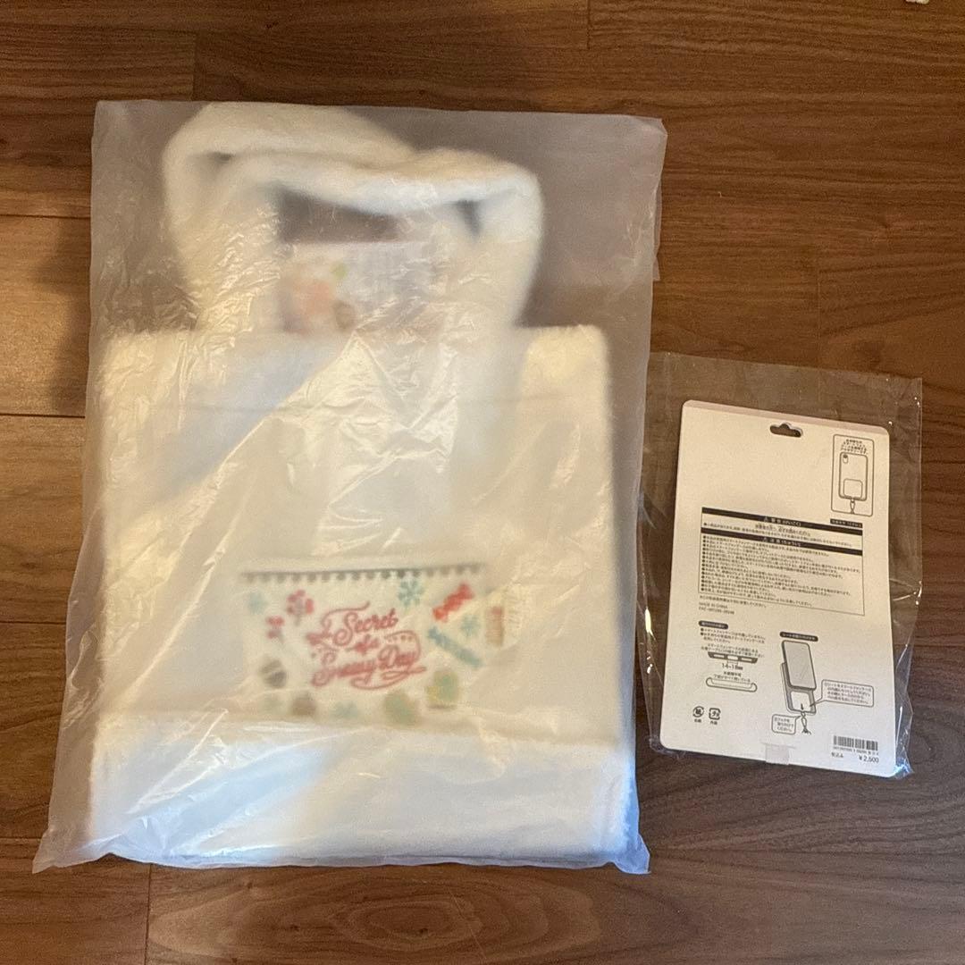 シー ダッフィー シークレットオブスノーウィーディ トートバッグ アクセサリー